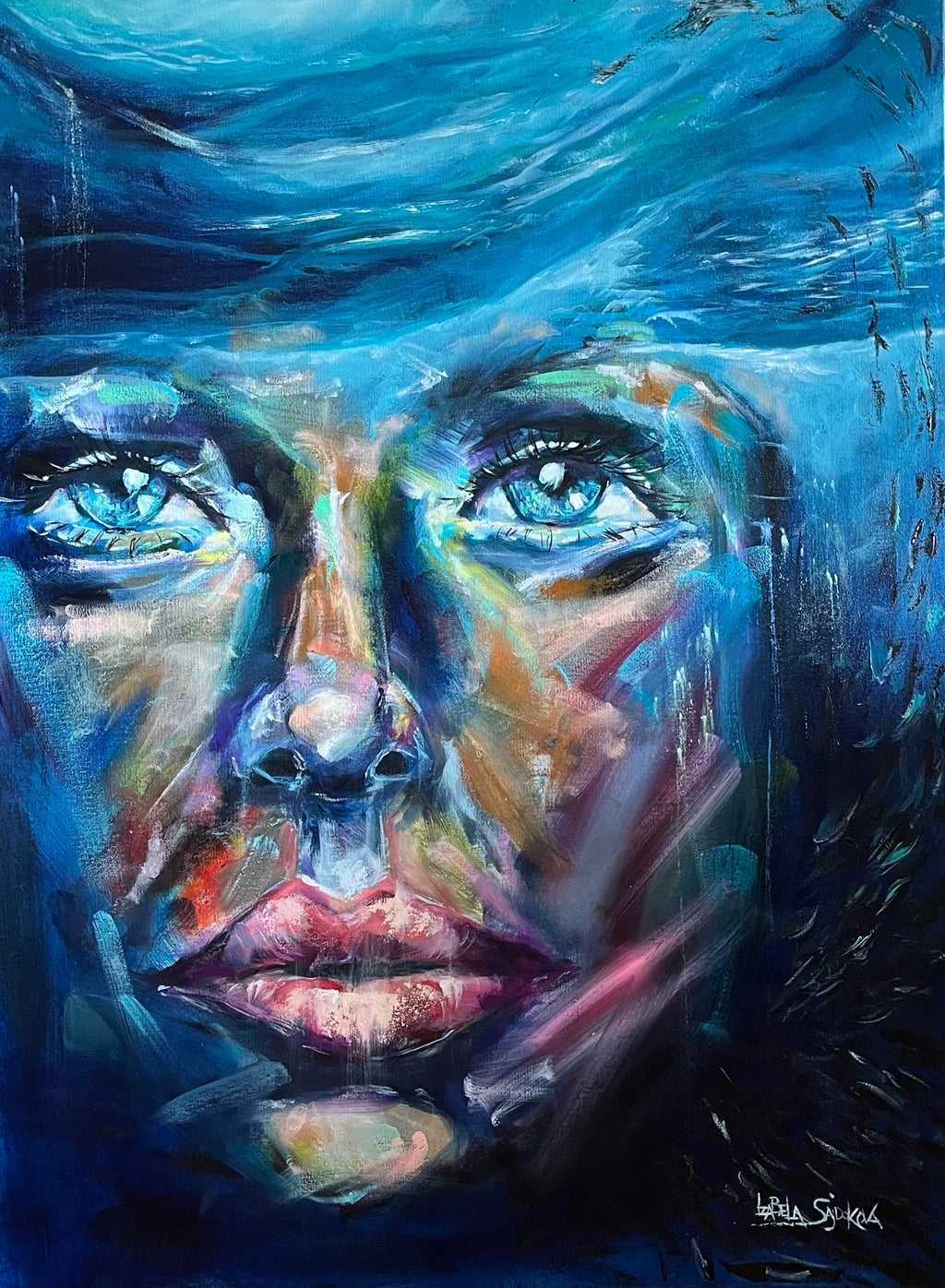 WATER II - ABSORBED BY THE BLUE