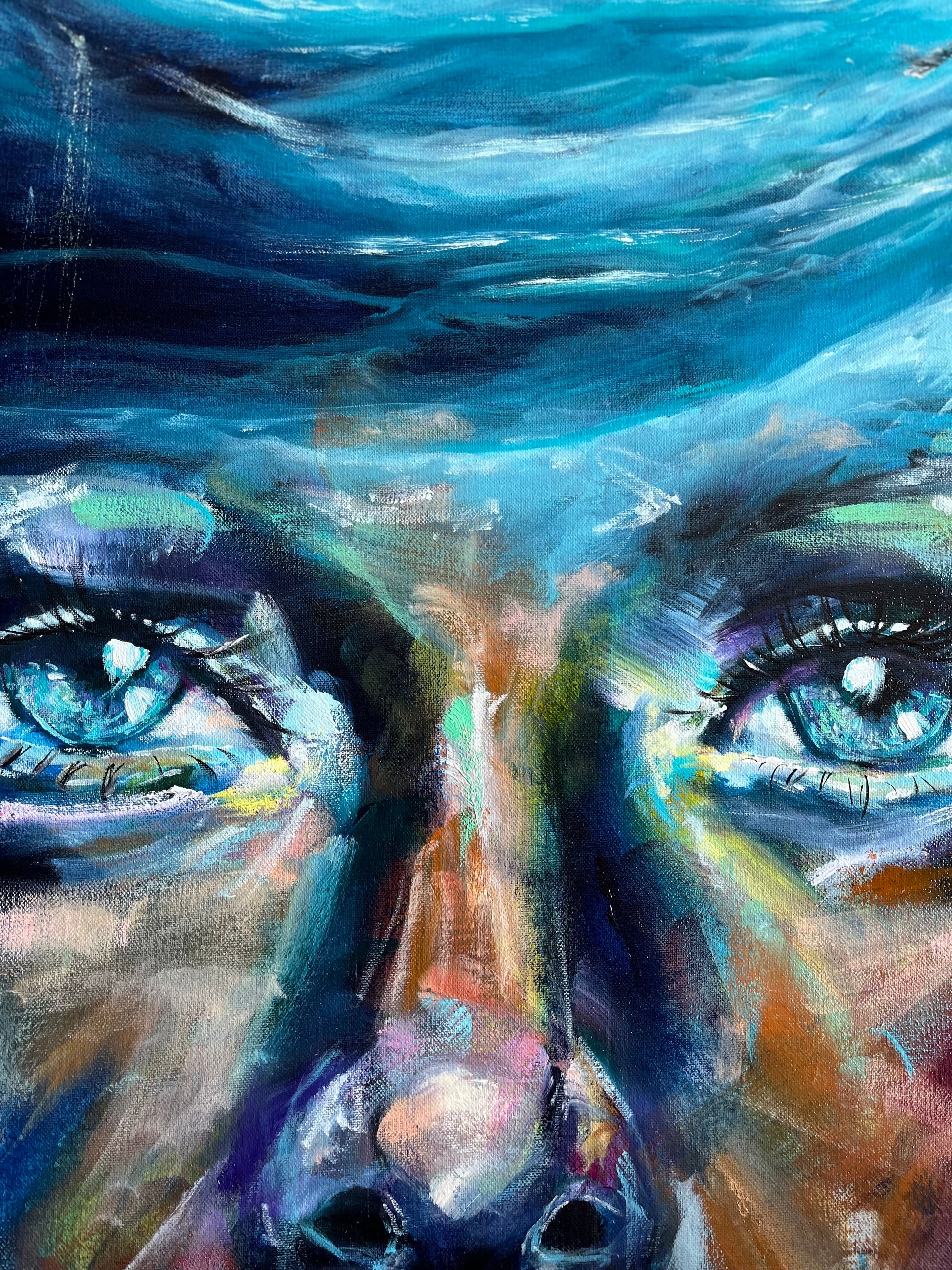WATER II - ABSORBED BY THE BLUE